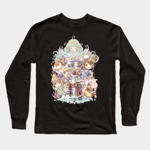 Fantasy Harvest Moon / Story of Seasons Friends of Mineral Town Long Sleeve T-Shirt by candypiggy